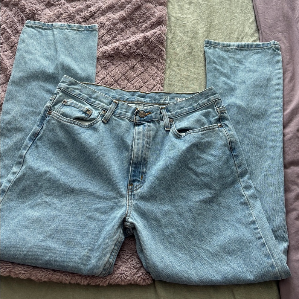 George Men's Regular Fit Denim Jeans